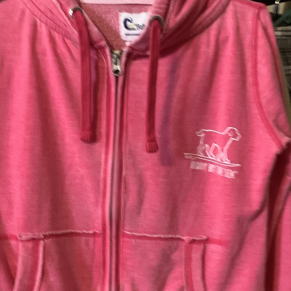 Women's Pink Hoodie Jacket โBuddy by theโ Seaโ Small, new
